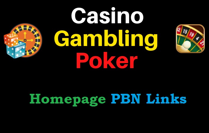 I will do Permanent 1750 casino gambling poker pbn backlinks with da 50+ pa 45+ dofollow backlinks