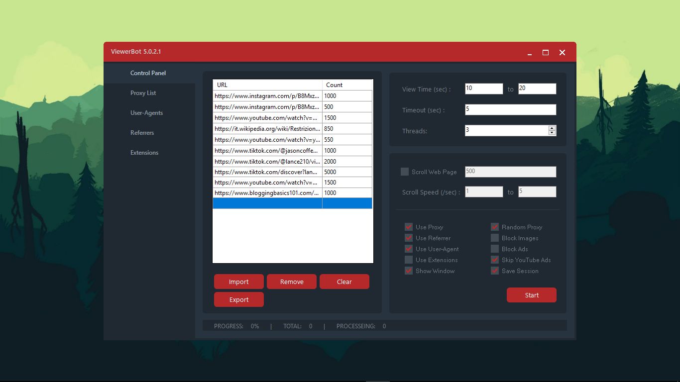 Unlimited Video and Web Traffic