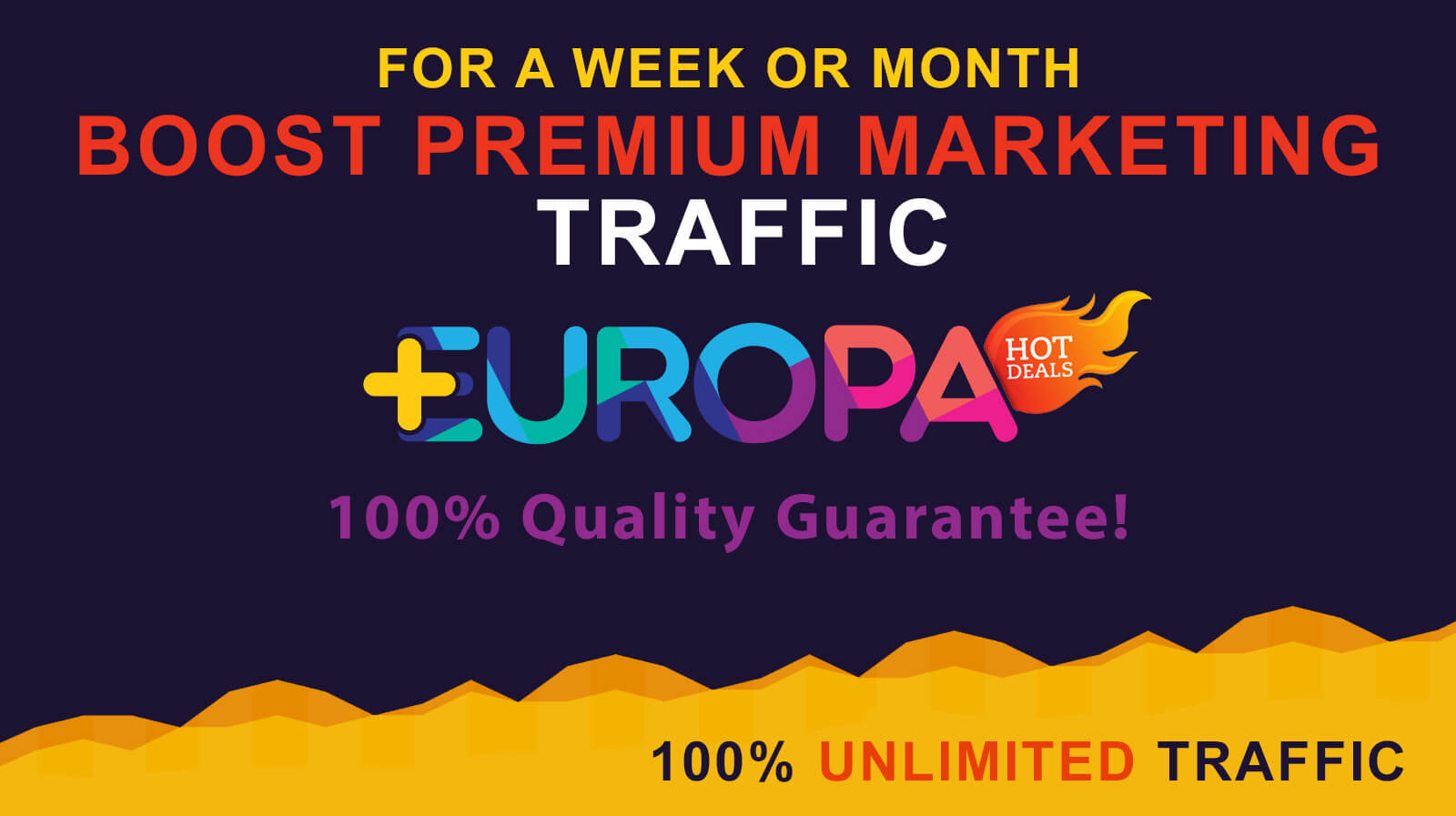 BOOST PREMIUM MARKETING TRAFFIC