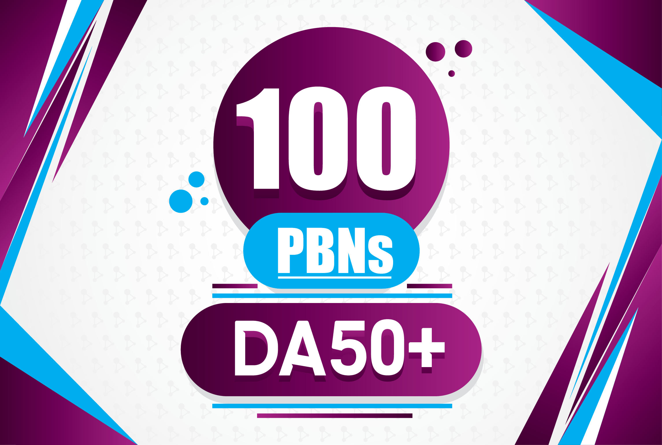  Guaranteed Boost your ranking with 100 homepage PBN Posts DA50 to 70+ 