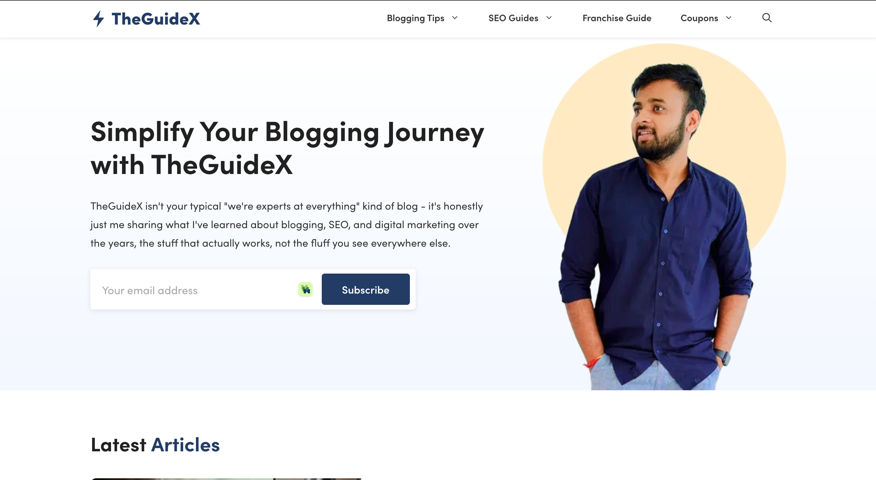 Contextual Link / Guest Post on TheGuideX
