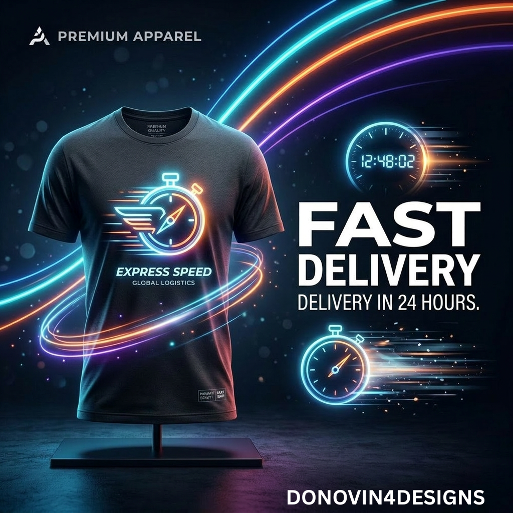 I will create custom t shirt design or thumbnail fast