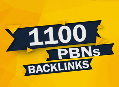 1100 Permanent HOMEPAGE PBN Backlinks