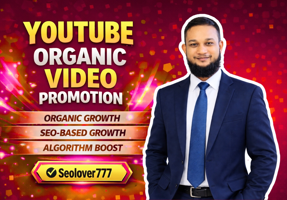 Fast & Organic YouTube Video Growth and High-Quality Promotion