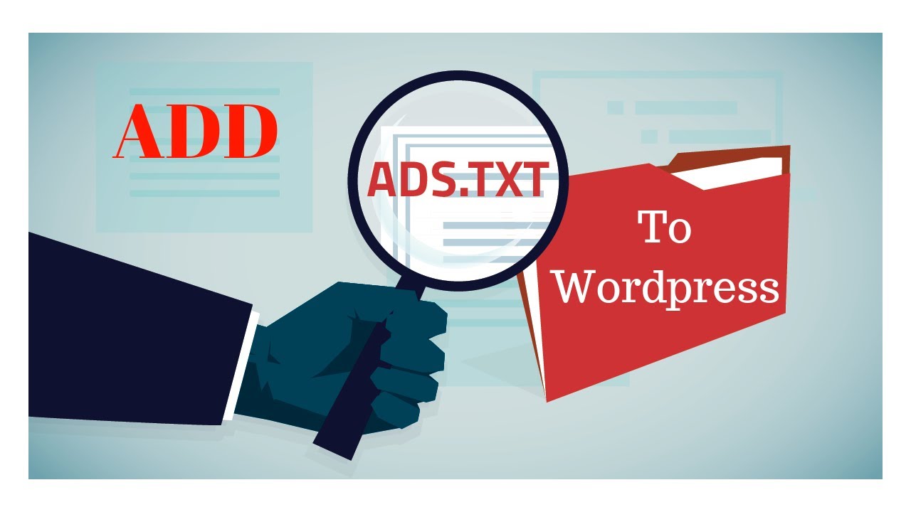 Add Adsence Ads. Txt File In WordPress Website Within...
