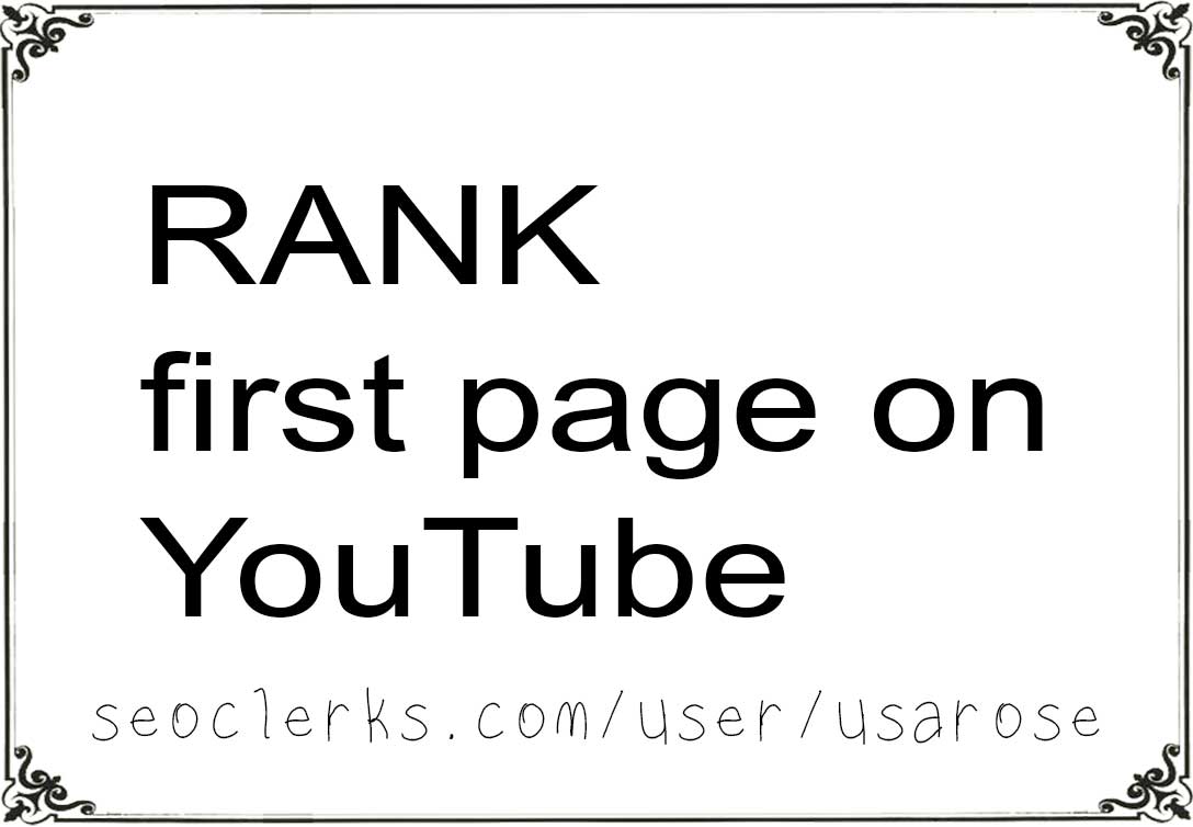 YouTube SEO, Rank Your Video On YouTube, Search Results Top 1 Page