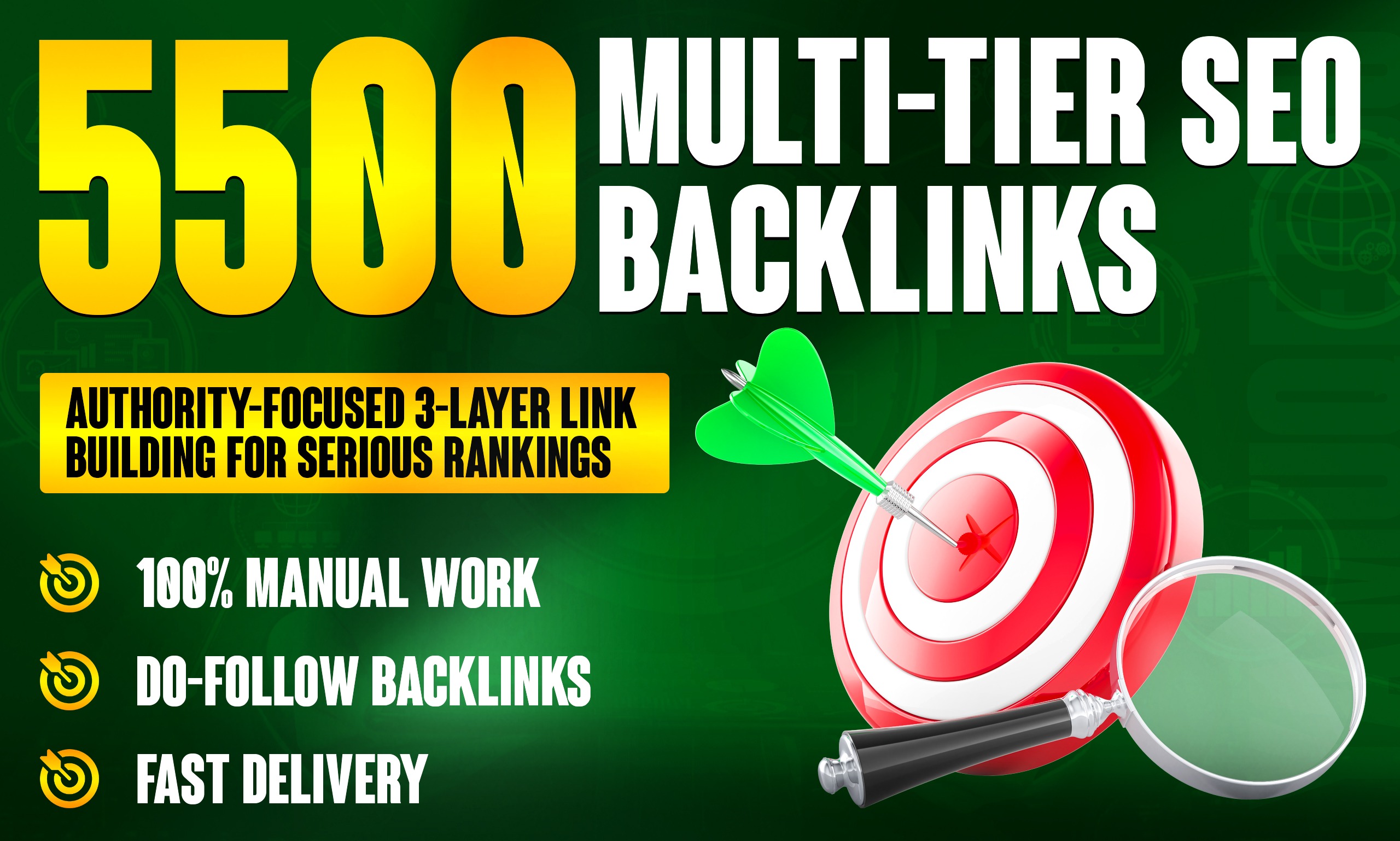 5500 Multi-Tier SEO Backlinks | Authority-Focused 3-Layer Link Building for Serious Rankings