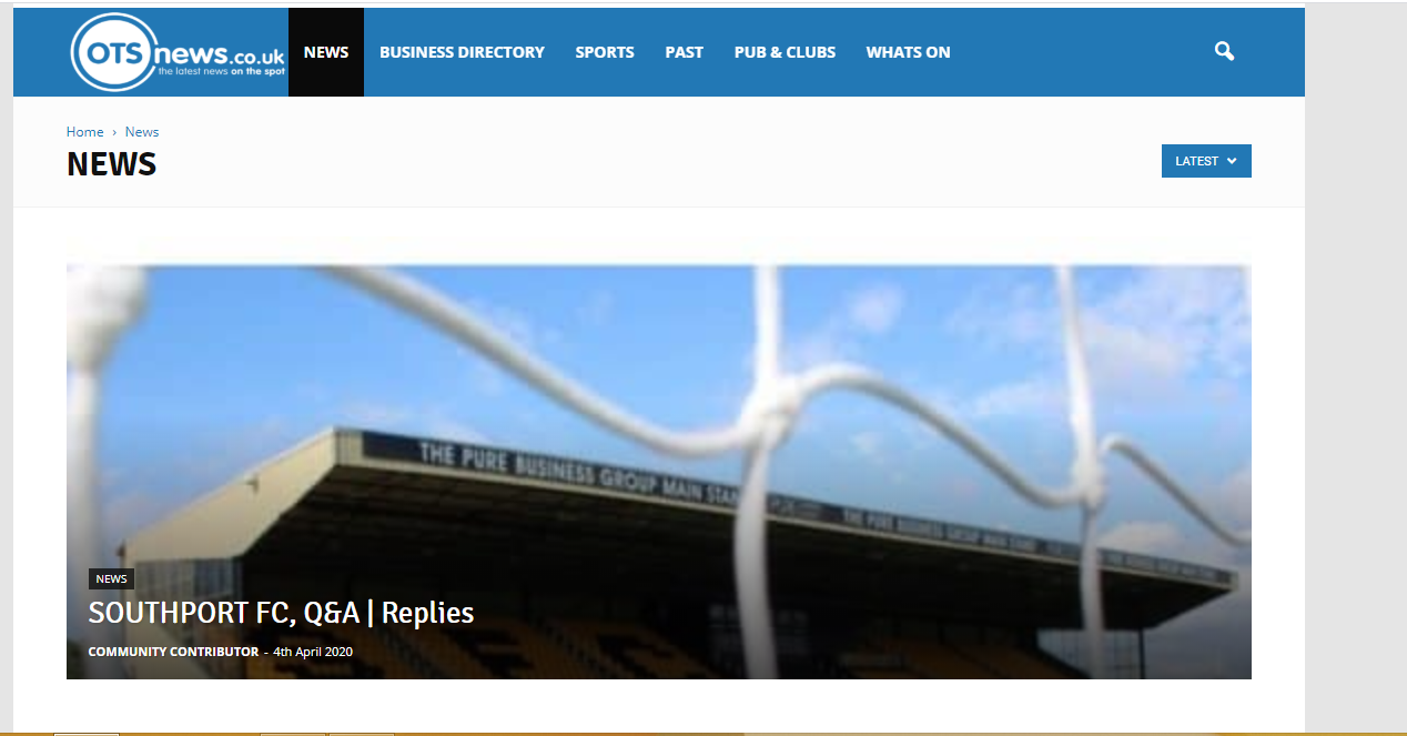 will publish your article on otsnews. co. uk