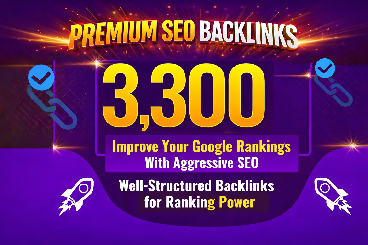 Get 3300 SEO Backlinks High DR/DA Websites That Can I...