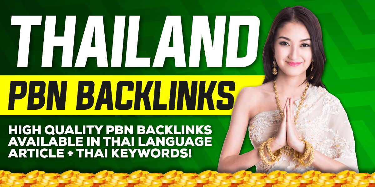 230 - PBN's Backlinks For Thailand Language Sites Sports,Betting,Football,Gambling 
