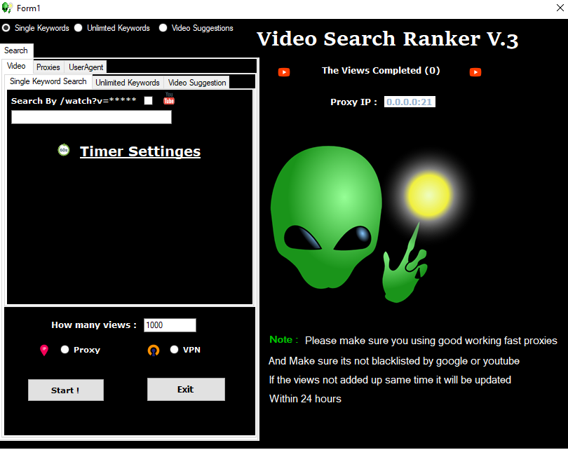 UTube - Video Search Engine Ranker V4.3