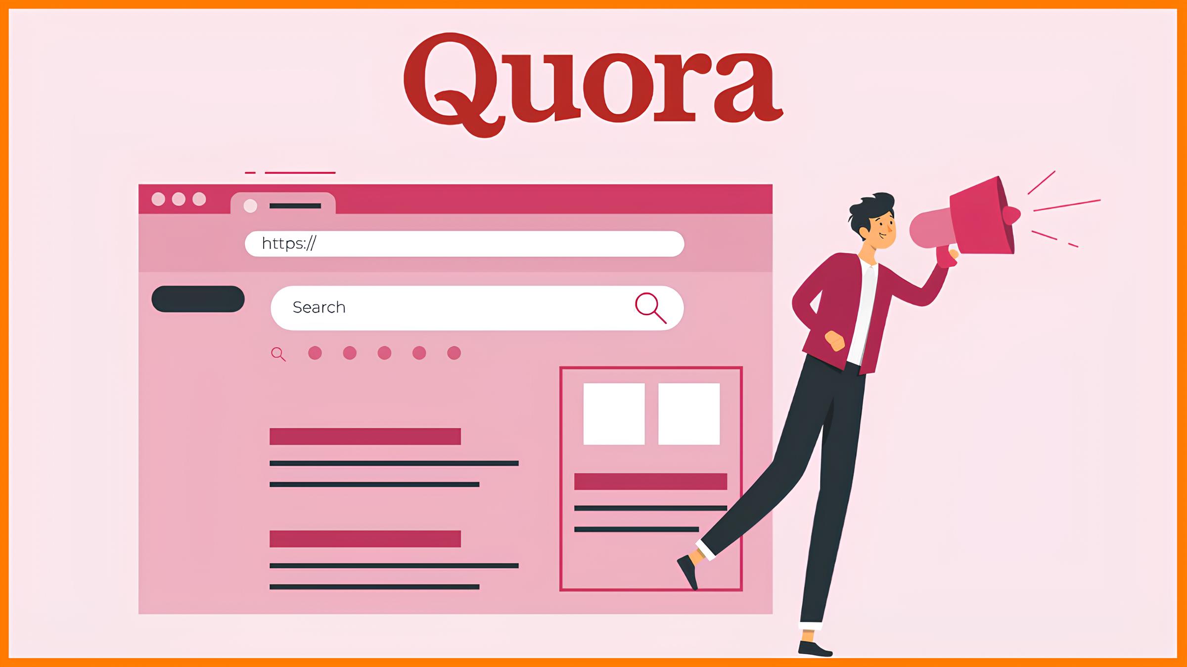 Offer promote your website 4 high quality Quora Answe...