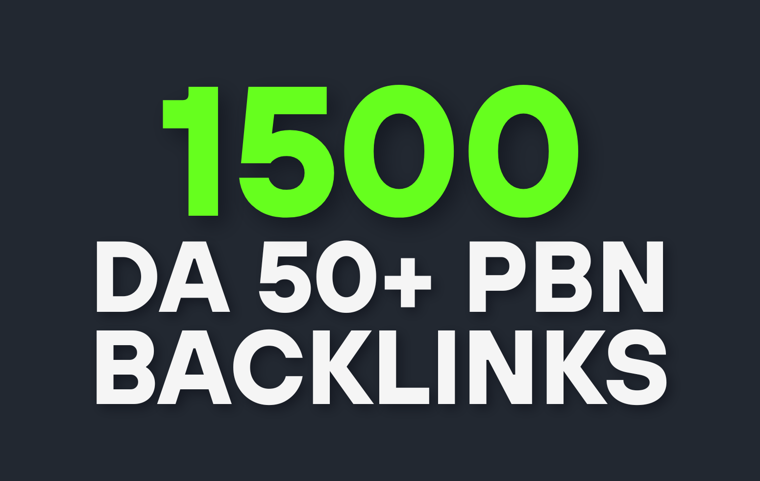 1500 Permanent PBN Backlinks DA 50 Plus Dofollow Links