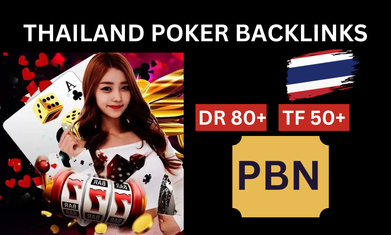2k PBN Backlinks DA 80+ Thailand & Indonesia Casi...