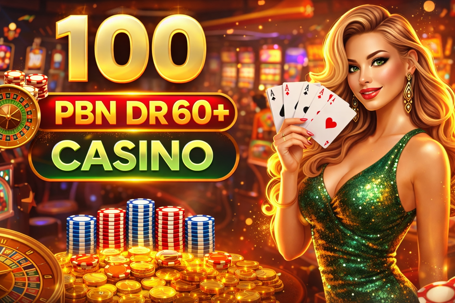 Build 100 Powerful DR60+ Casino PBN Backlinks for Slot, Betting & Gambling Websites
