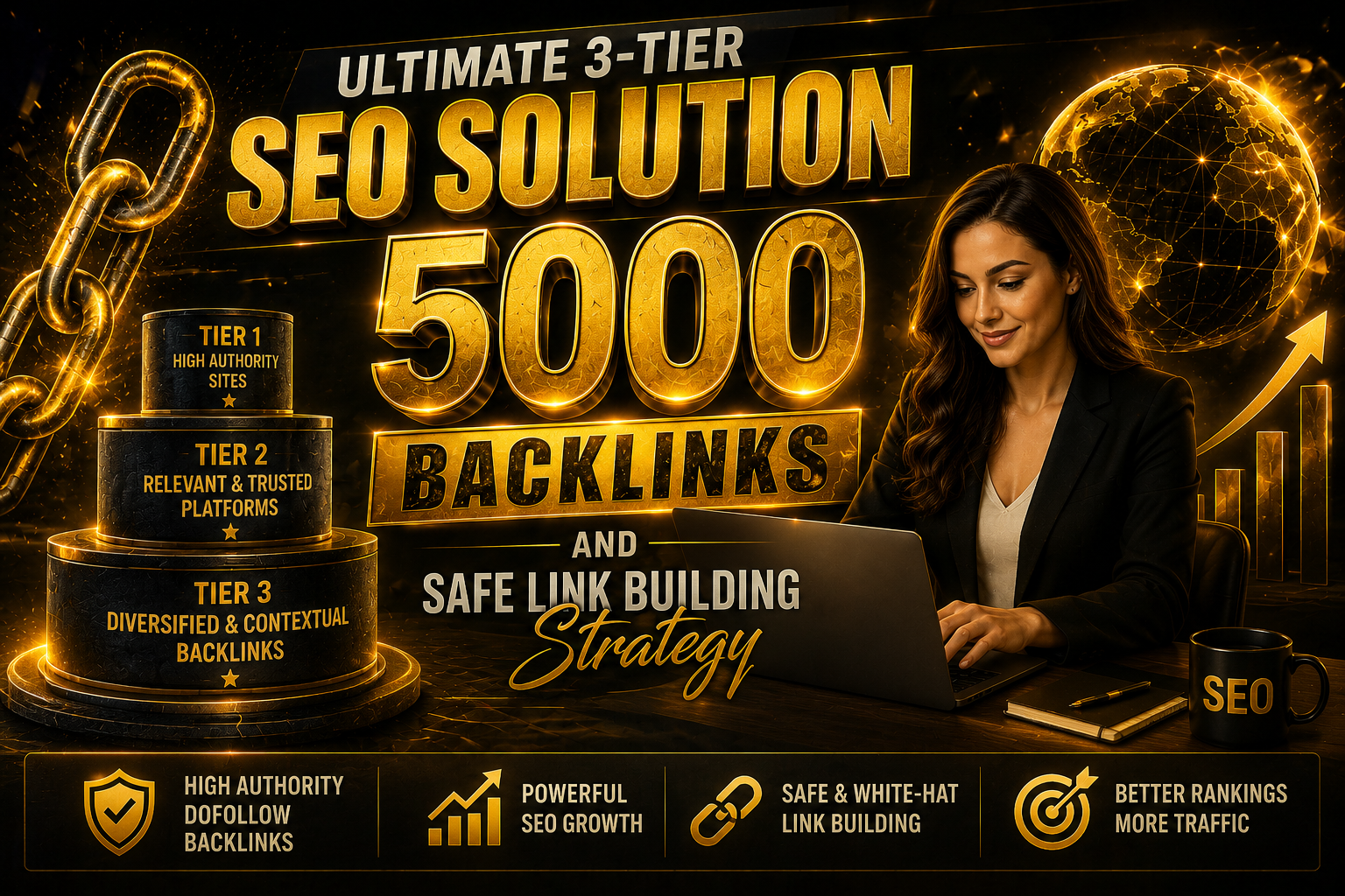 Ultimate 3-Tier SEO Solution with 5000 Backlinks and ...