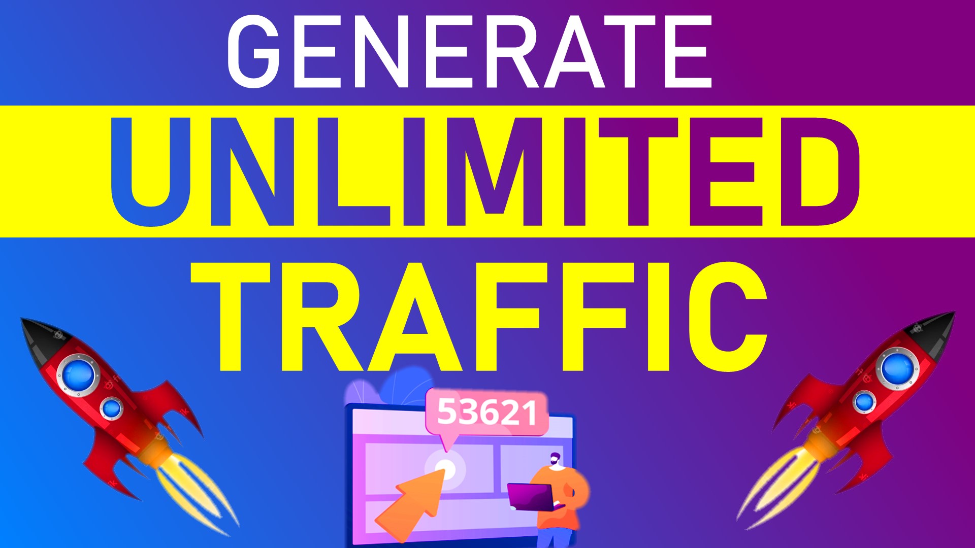 Generate Unlimited Traffic for any website (No proxies needed) 