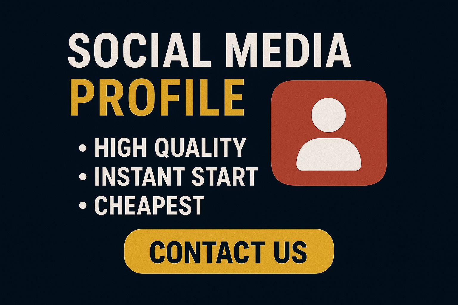 Get Media Profile and Pic Post Video Promotion within...