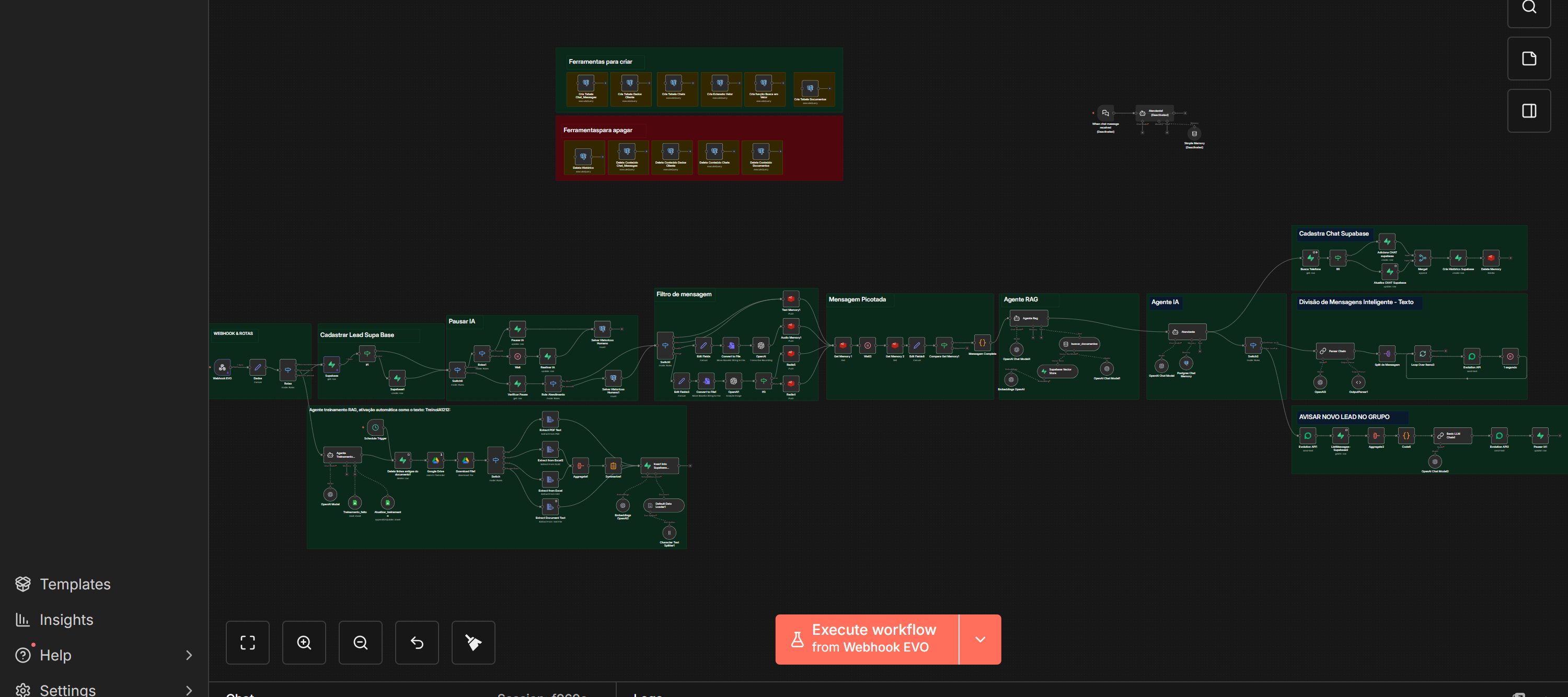 Full Stack: n8n + Docker + Supabase + Traefik Proxy Manager