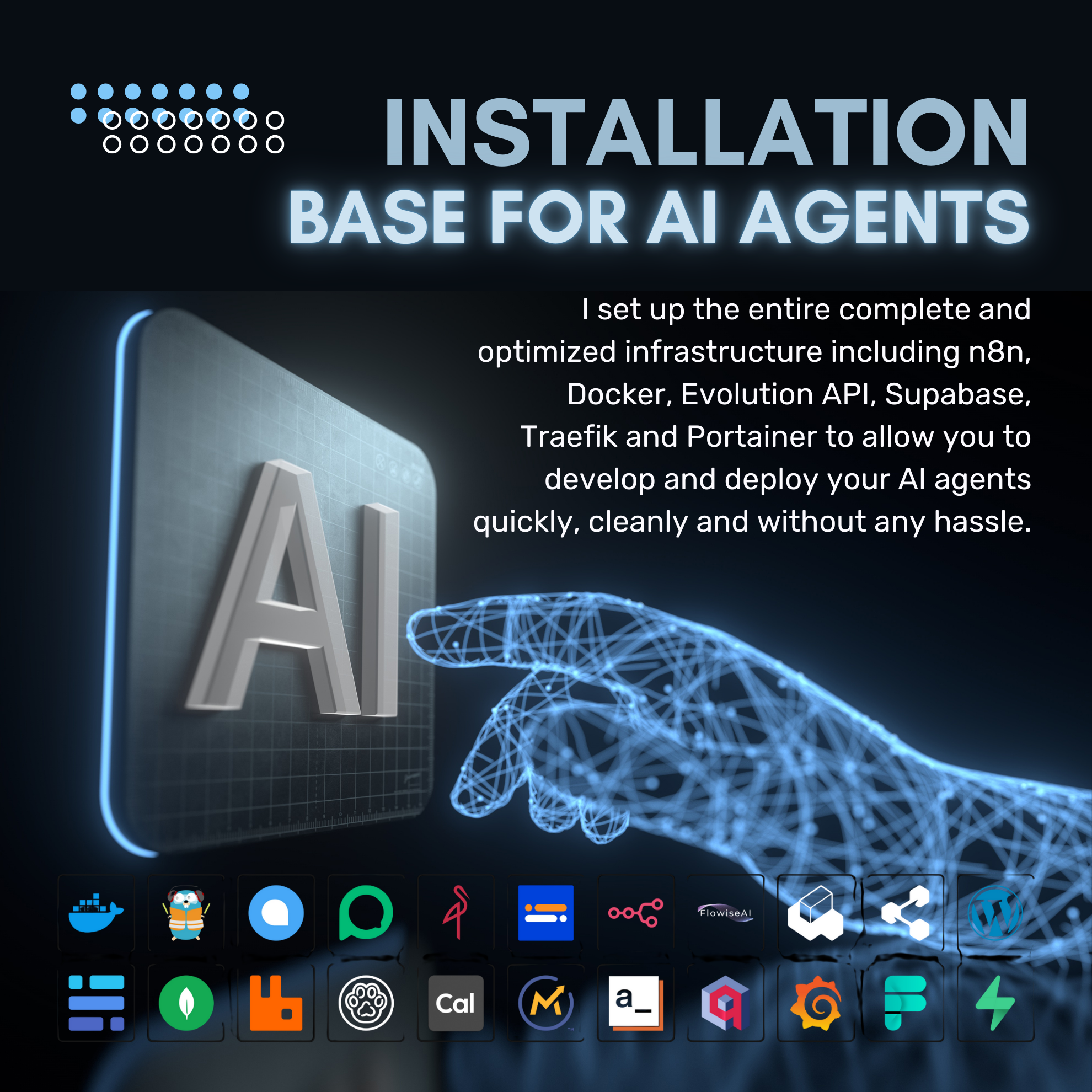 Full Stack: n8n + Docker + Supabase + Traefik Proxy Manager