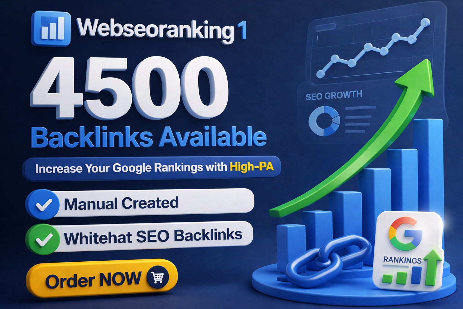 4500 Backlinks Available Increase Your Google Ranking with High DA Manual Creator 
