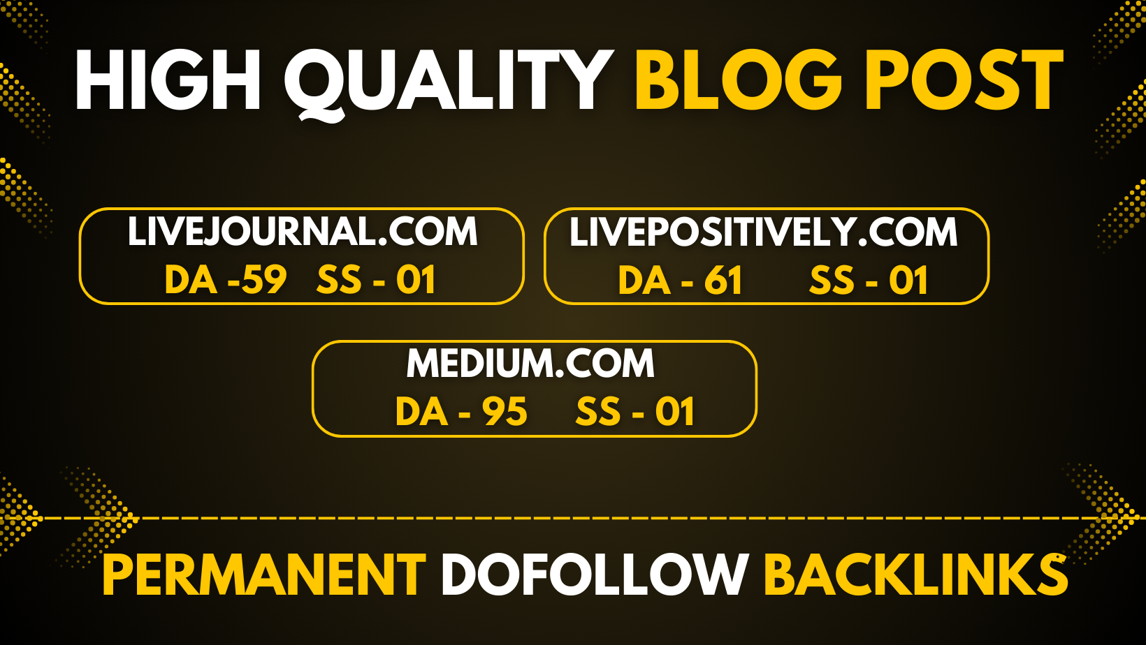 Write & Publish 3 SEO-Friendly Guest Posts on Liv...