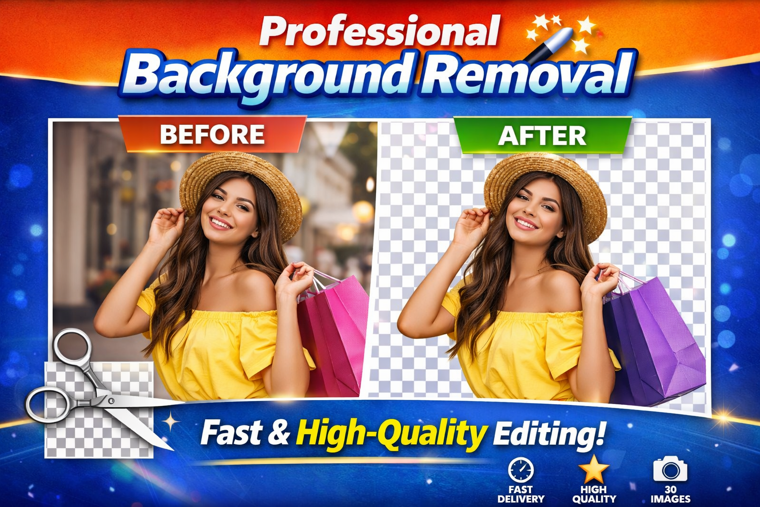 Professional Background Removal - Fast & High-Qua...
