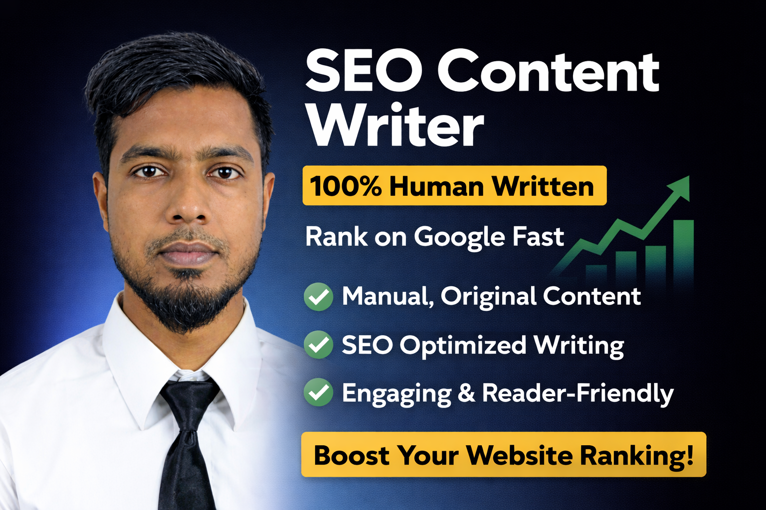 I will write professional human SEO content that rank...