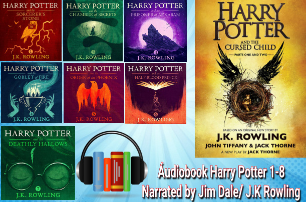 Harry Potter 1-8 Digital Audiobook Collection Down-lo...