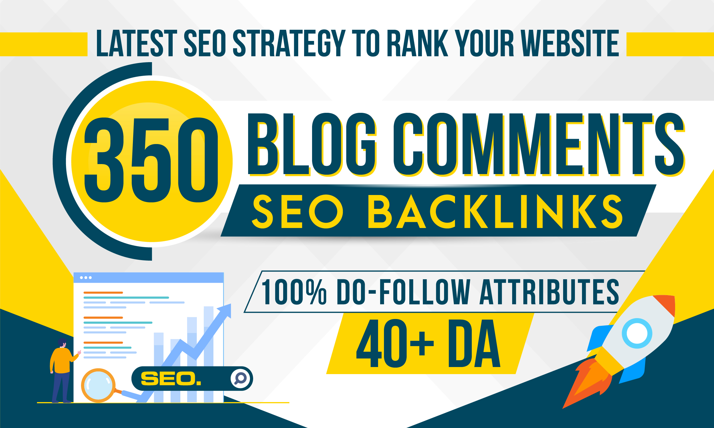 350 high Authority blog comments SEO Backlinks on Hig...