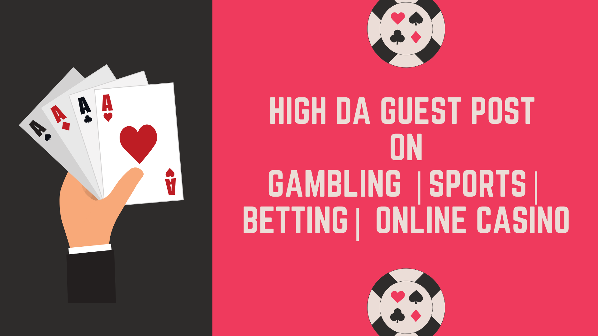 35 Niche Guest Post on Gambling, Online Casino, Sports & Betting sites