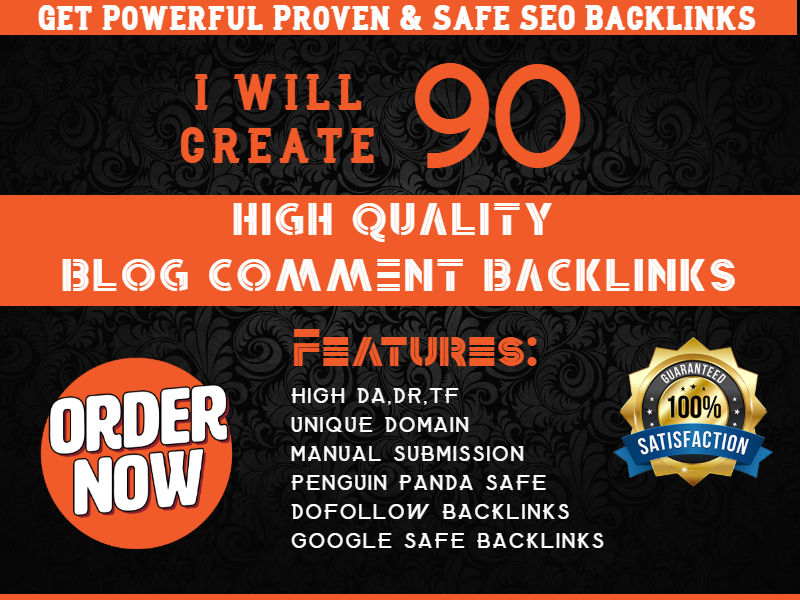 Create 90 Blog Comments Backlinks 