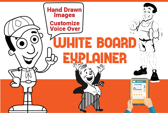 create 30 sec highly engaging whiteboard animation vi...