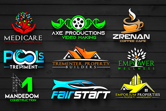 I will do 3d modern minimalist impactful business log...