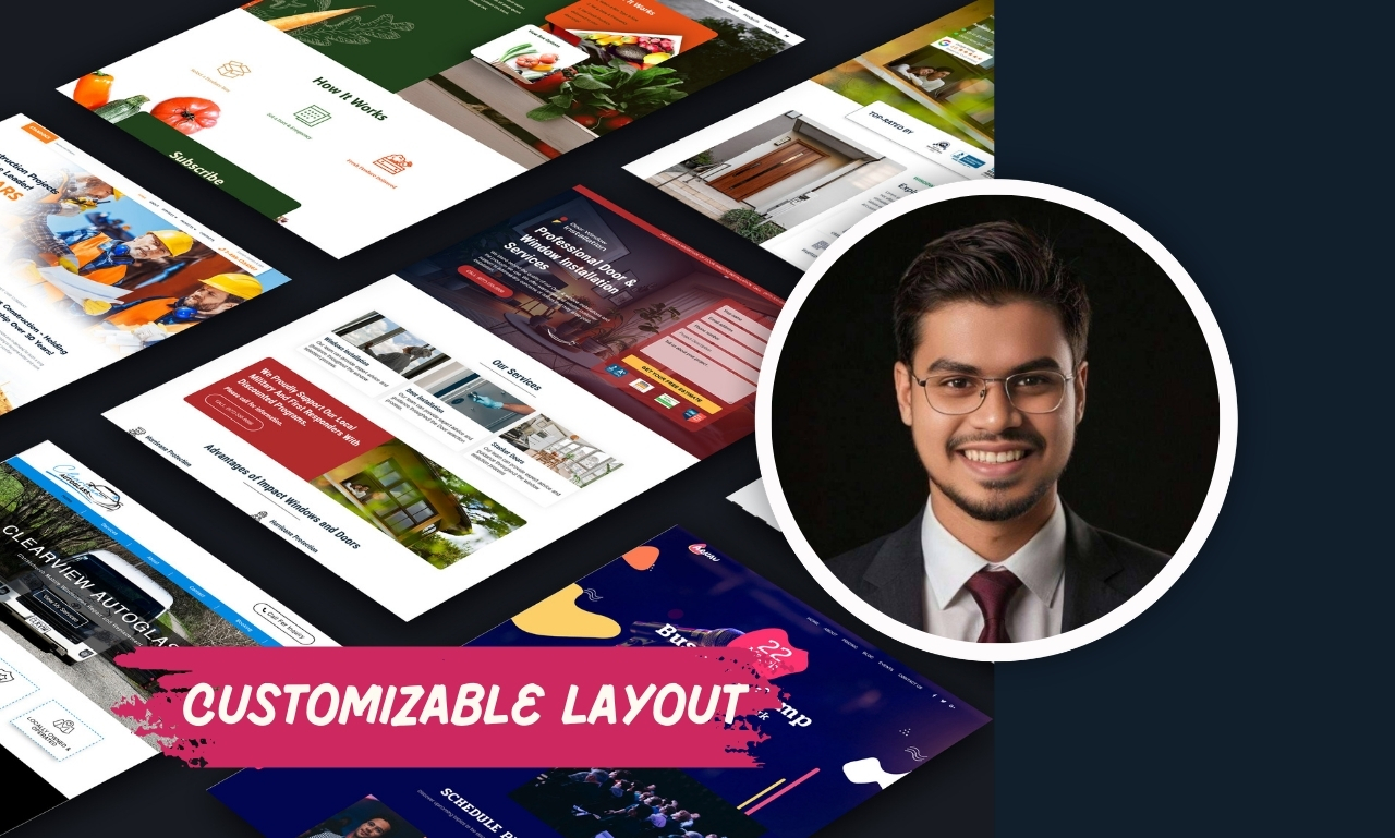 I will design and customize divi website for businesses