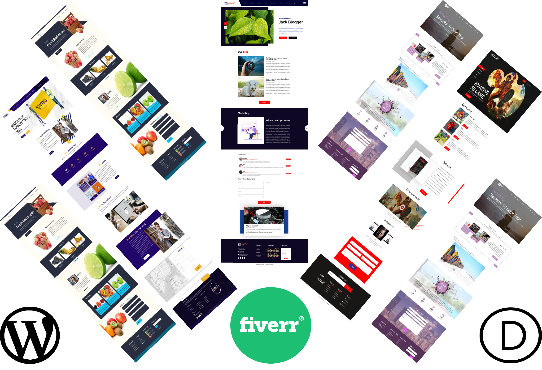 Get your responsive wordpress website