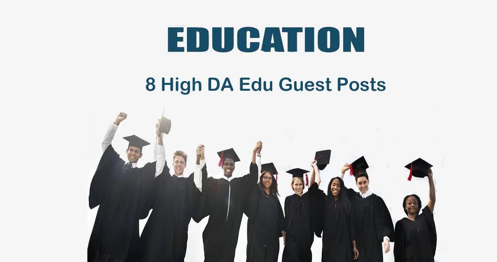 Write One Article and Submit It to Two High Da Edu Gu...