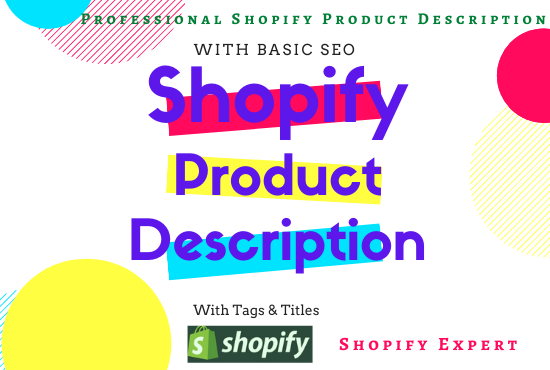 Get here shopify product description killer SEO title...