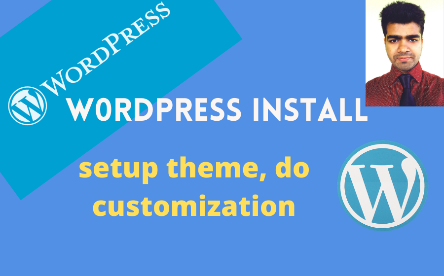 I will install wordpress, setup Divi themes theme, ...