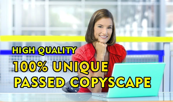 An article 500 words Unique and Pass copyscape