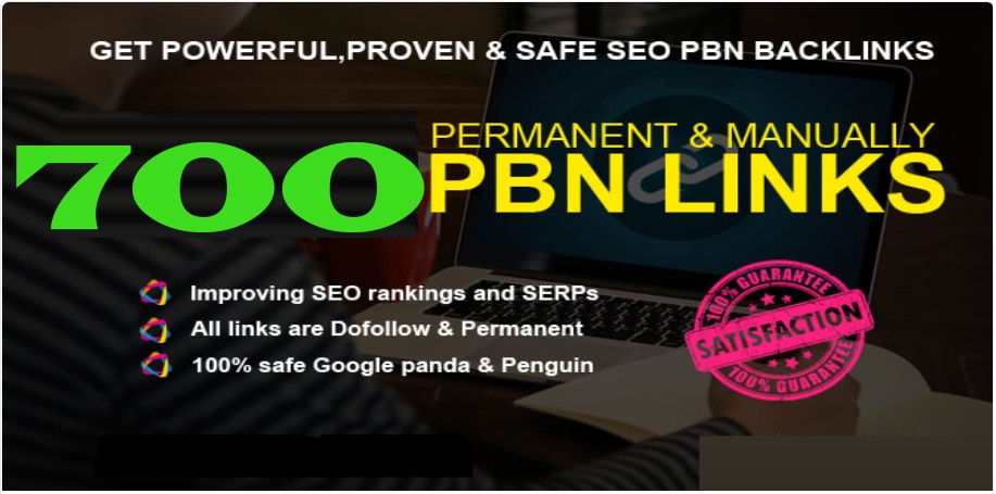 Total 700 Premium Website Home Page WEB 2.0 PBN Post DA 40+ exclusive Back-links with Unique Domain