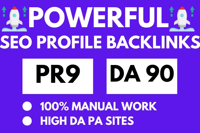 2 BUY 1 FREE- I Will manually create 40 pr9 da 90+ se...