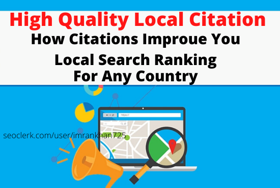 I will boost your business on google with local citat...