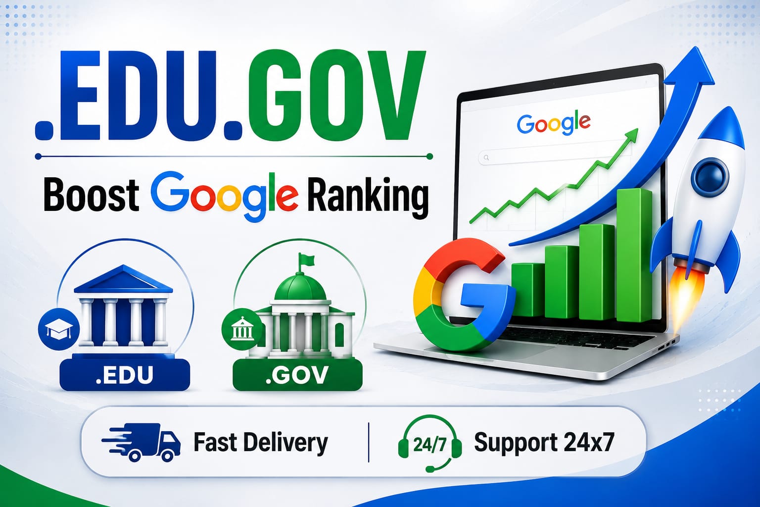 Google Rankings SEO Dofollow High Authority Backlinks, Link Building