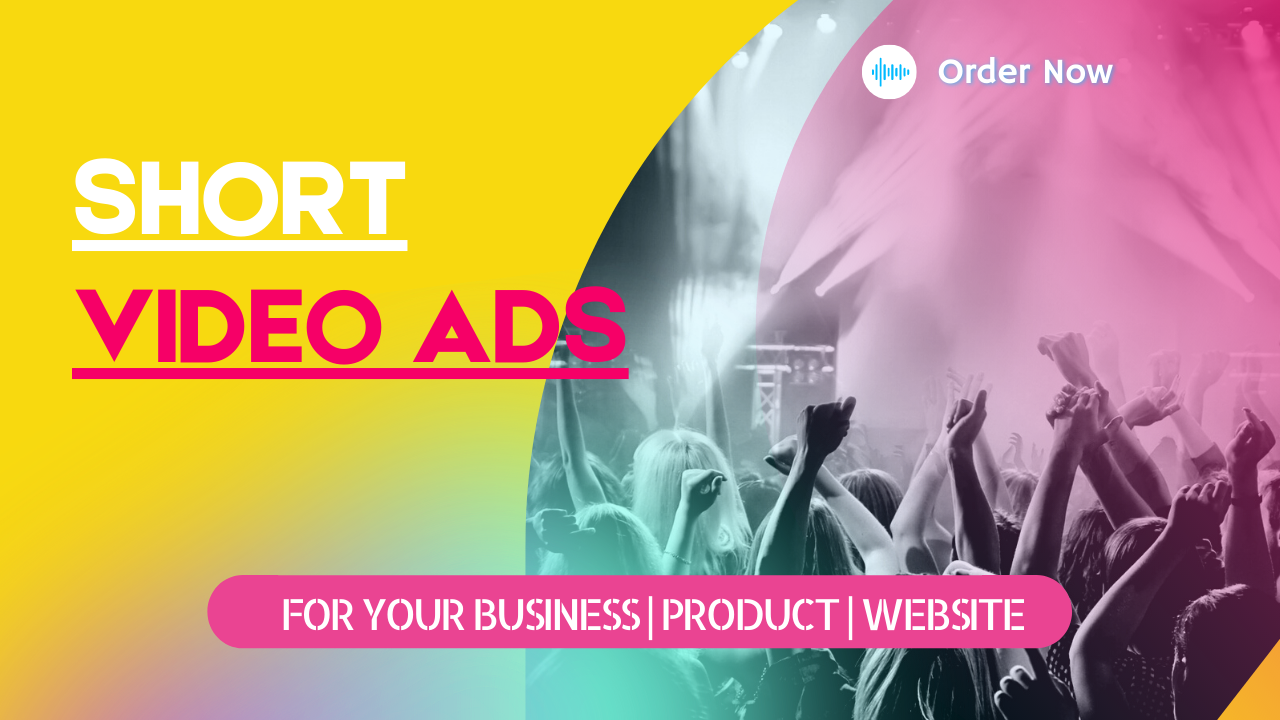 I will create attractive short video ads