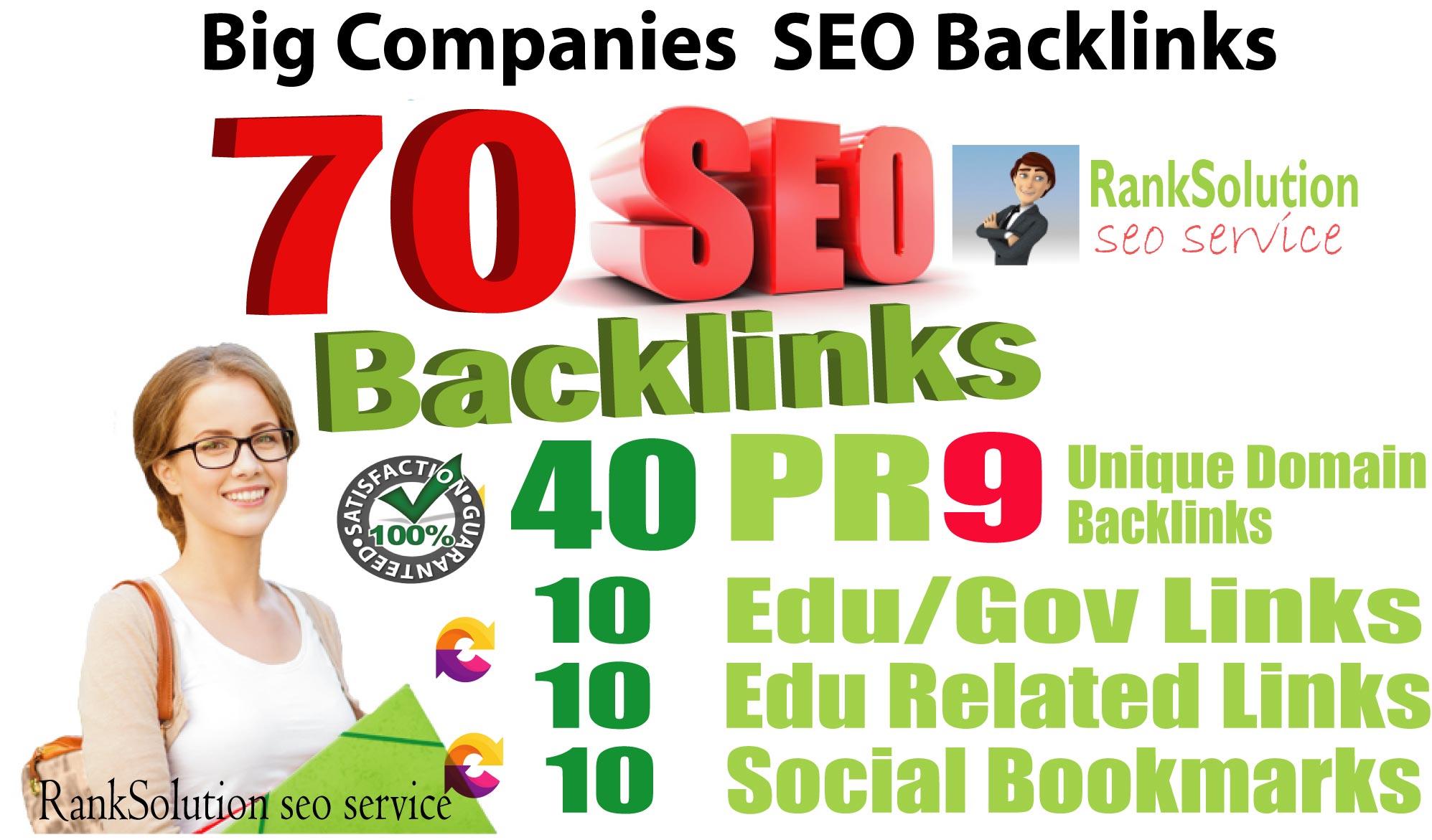 Create 70 Big Companies Links_ For your YouTube, website, Blog, social media For Rank Now