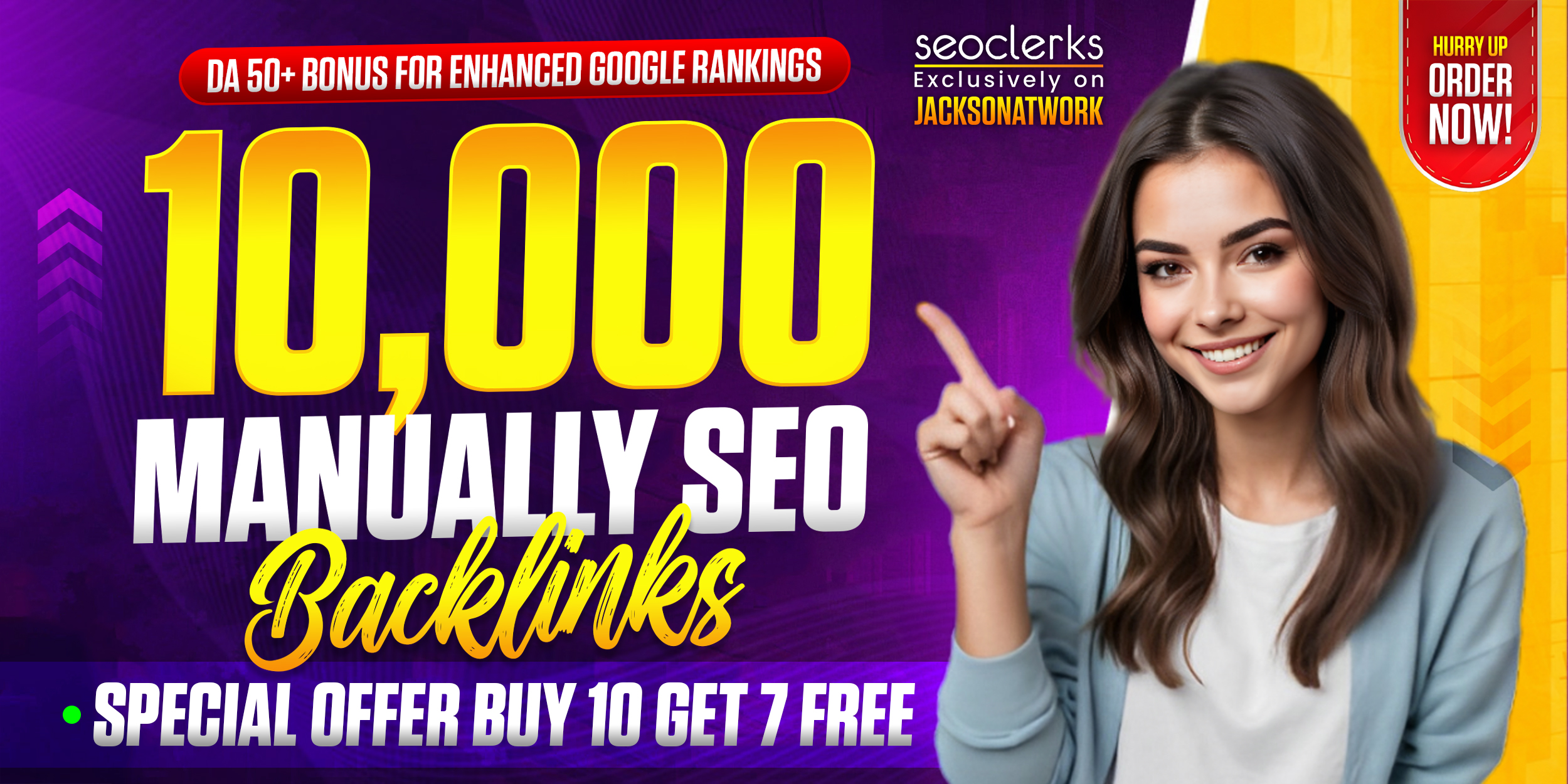 10,000 Dofollow Backlinks DA 50+ Bonus for Enhanced G...