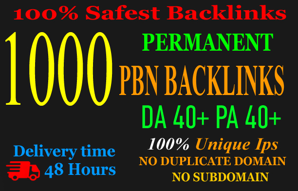 Build 1000+parmanent PBN with High DA 40+ PA 40+ and ...