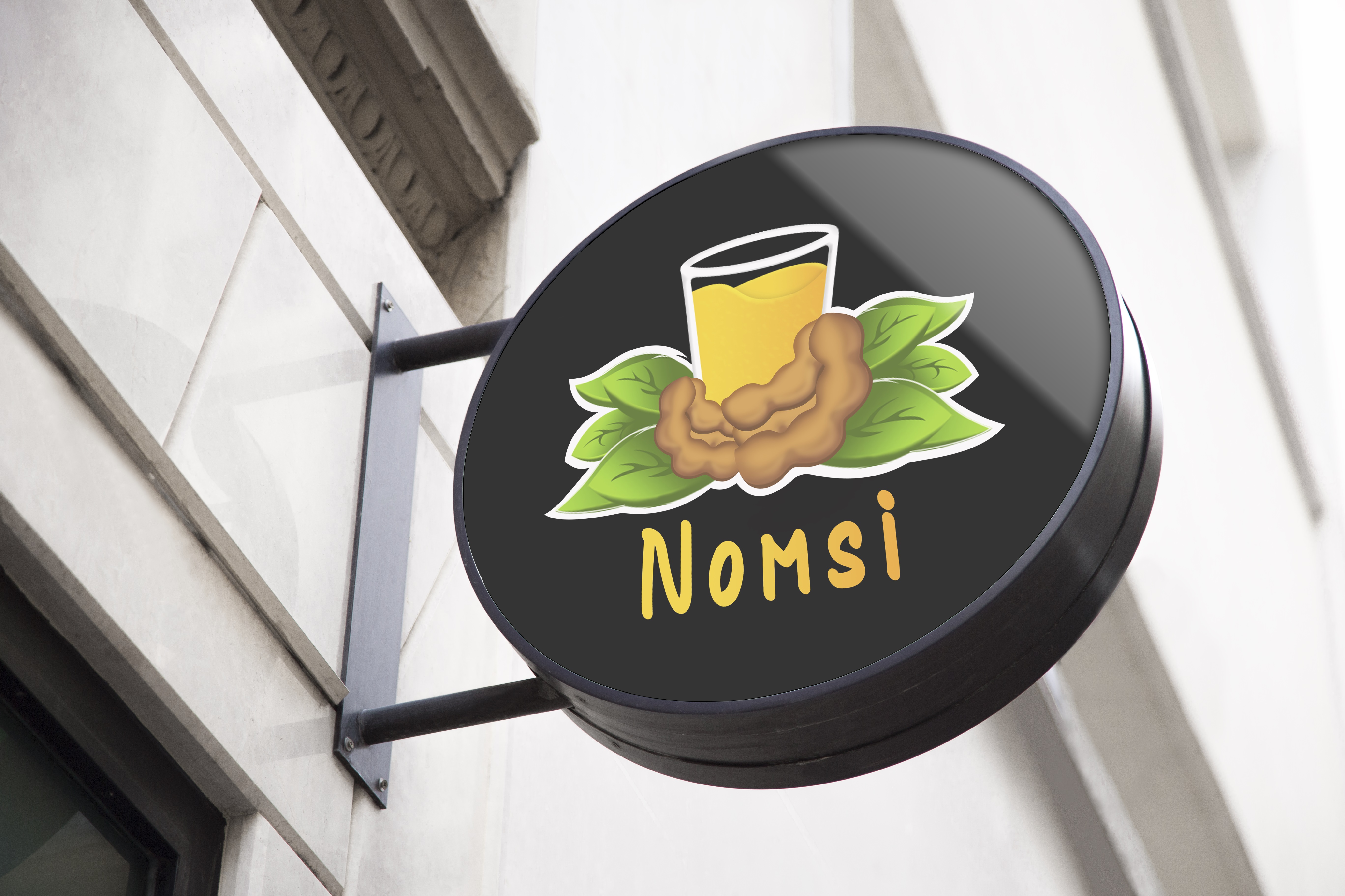 I will make a logo for your drink company and food