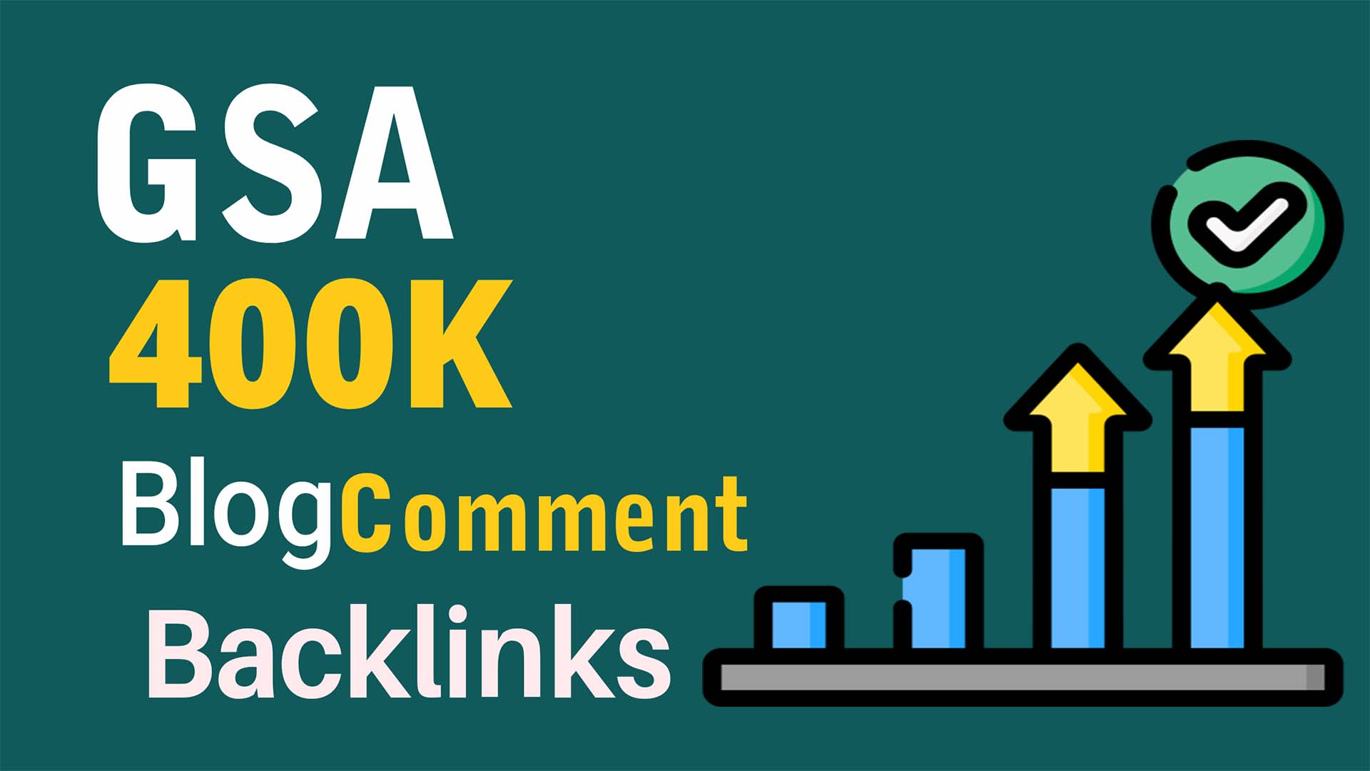  400k GSA Blog Comments High Quality Backlinks For Google Ranking